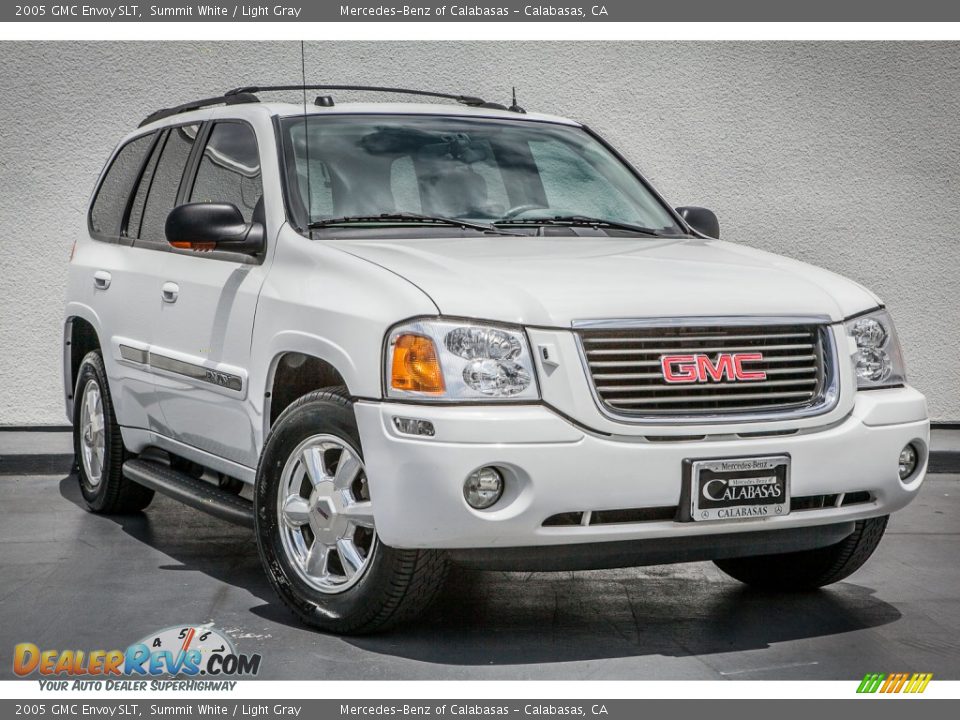 2005 GMC Envoy SLT Summit White / Light Gray Photo #12