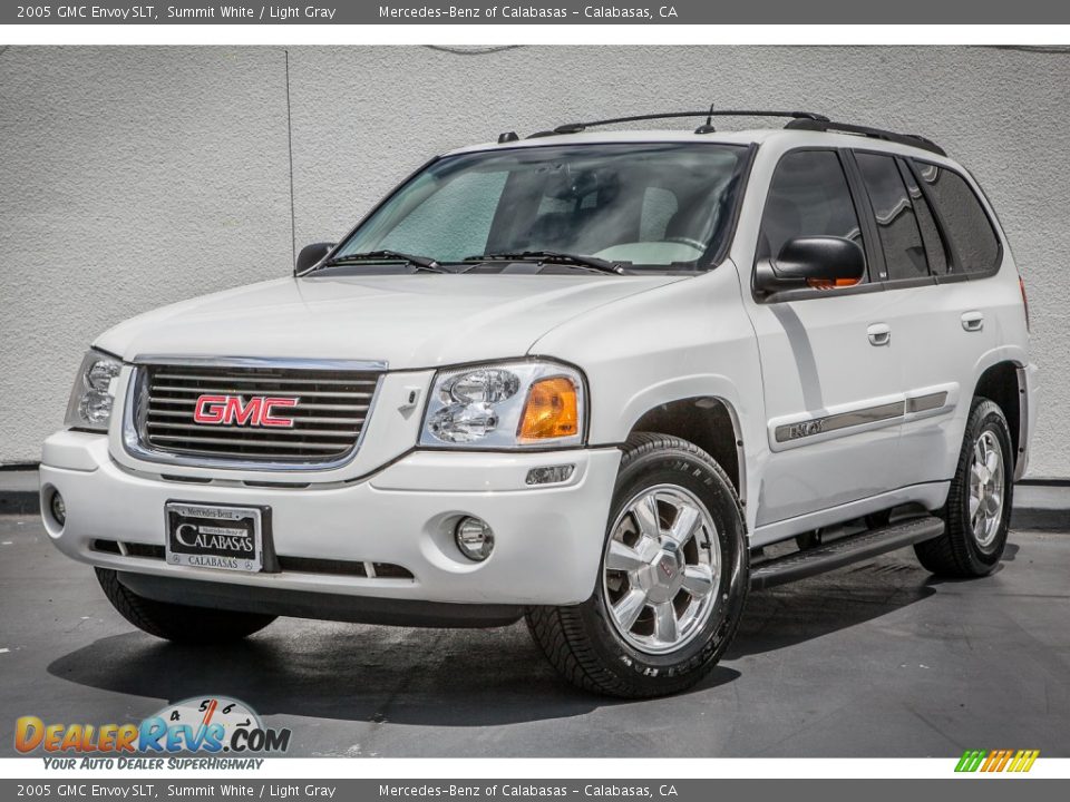 2005 GMC Envoy SLT Summit White / Light Gray Photo #13