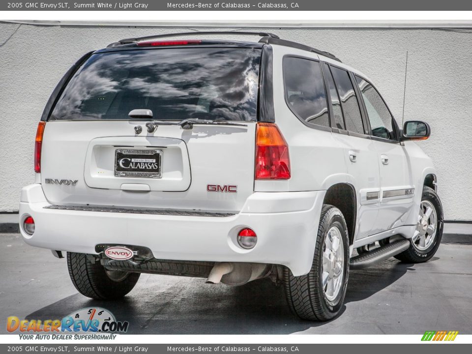 2005 GMC Envoy SLT Summit White / Light Gray Photo #14