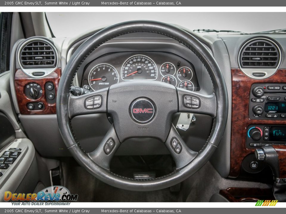 2005 GMC Envoy SLT Steering Wheel Photo #15