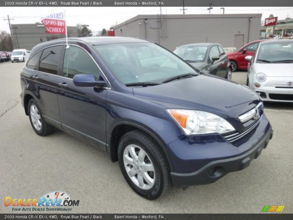 Front 3/4 View of 2009 Honda CR-V EX-L 4WD Photo #1