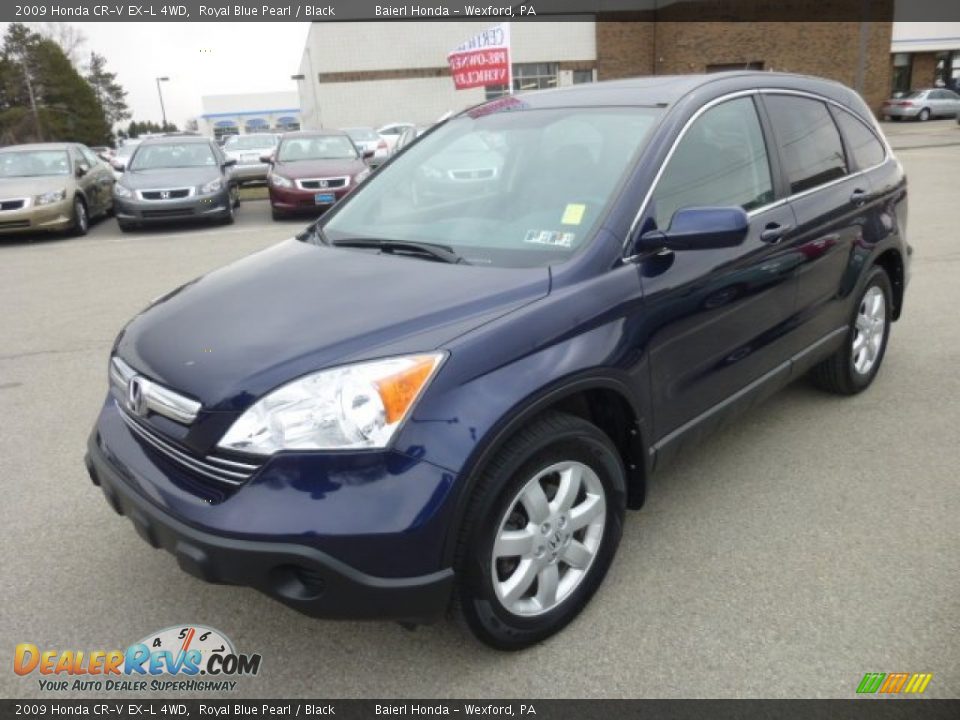 Front 3/4 View of 2009 Honda CR-V EX-L 4WD Photo #3