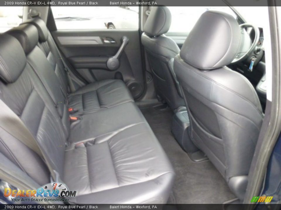 Rear Seat of 2009 Honda CR-V EX-L 4WD Photo #12