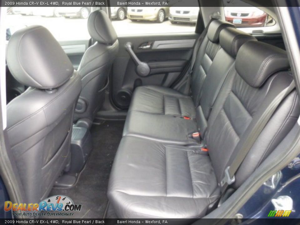 Rear Seat of 2009 Honda CR-V EX-L 4WD Photo #14