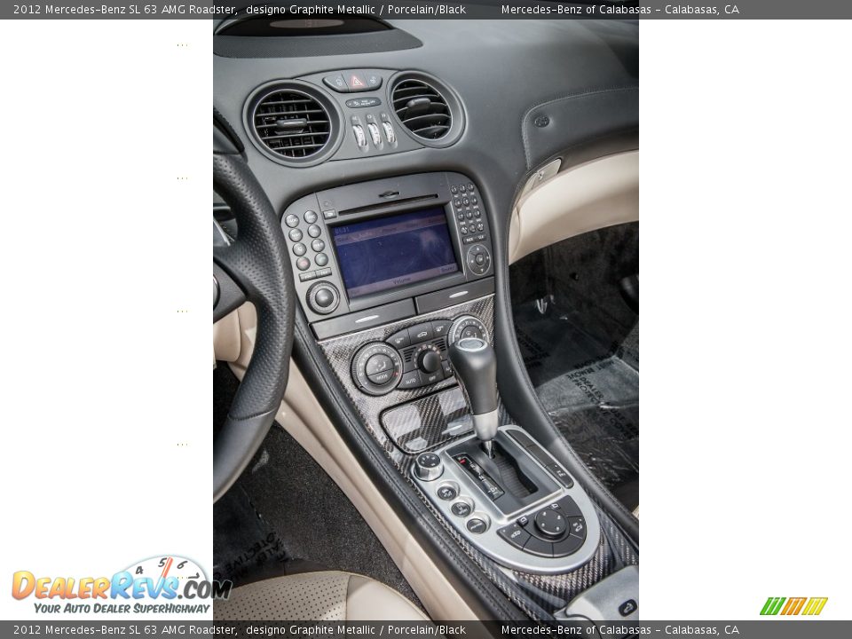 Controls of 2012 Mercedes-Benz SL 63 AMG Roadster Photo #5
