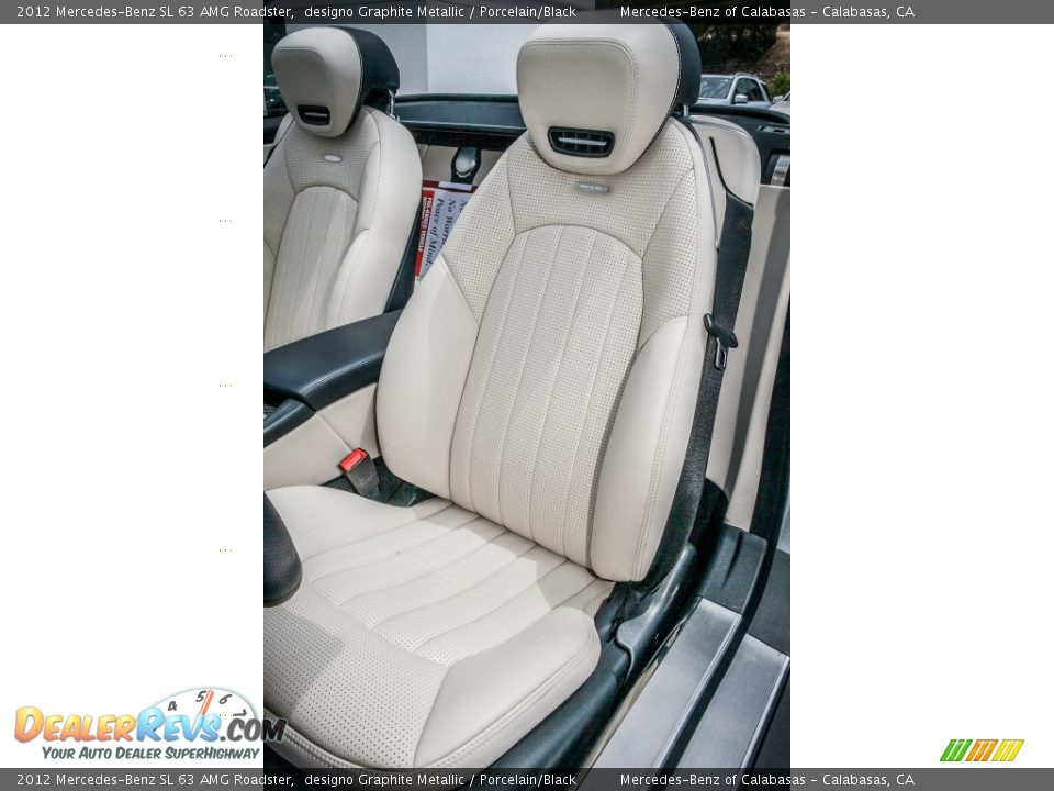 Front Seat of 2012 Mercedes-Benz SL 63 AMG Roadster Photo #21