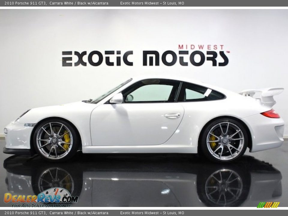 2010 Porsche 911 GT3 Carrara White / Black w/Alcantara Photo #1