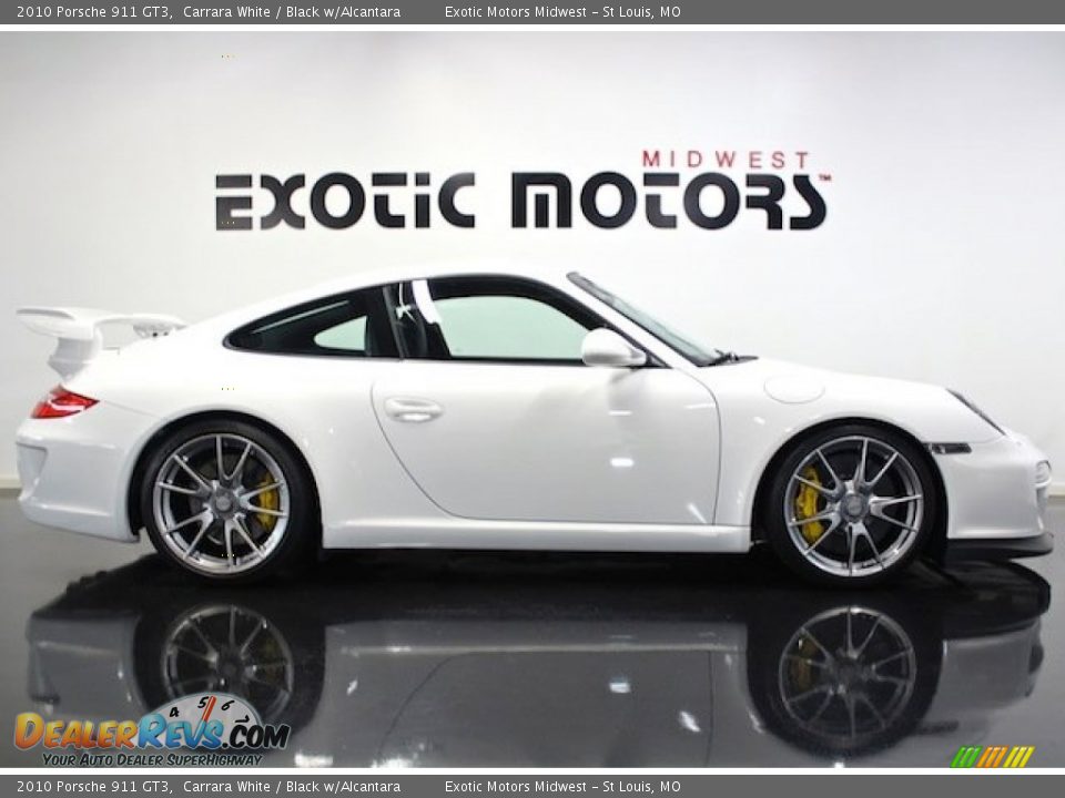 2010 Porsche 911 GT3 Carrara White / Black w/Alcantara Photo #2