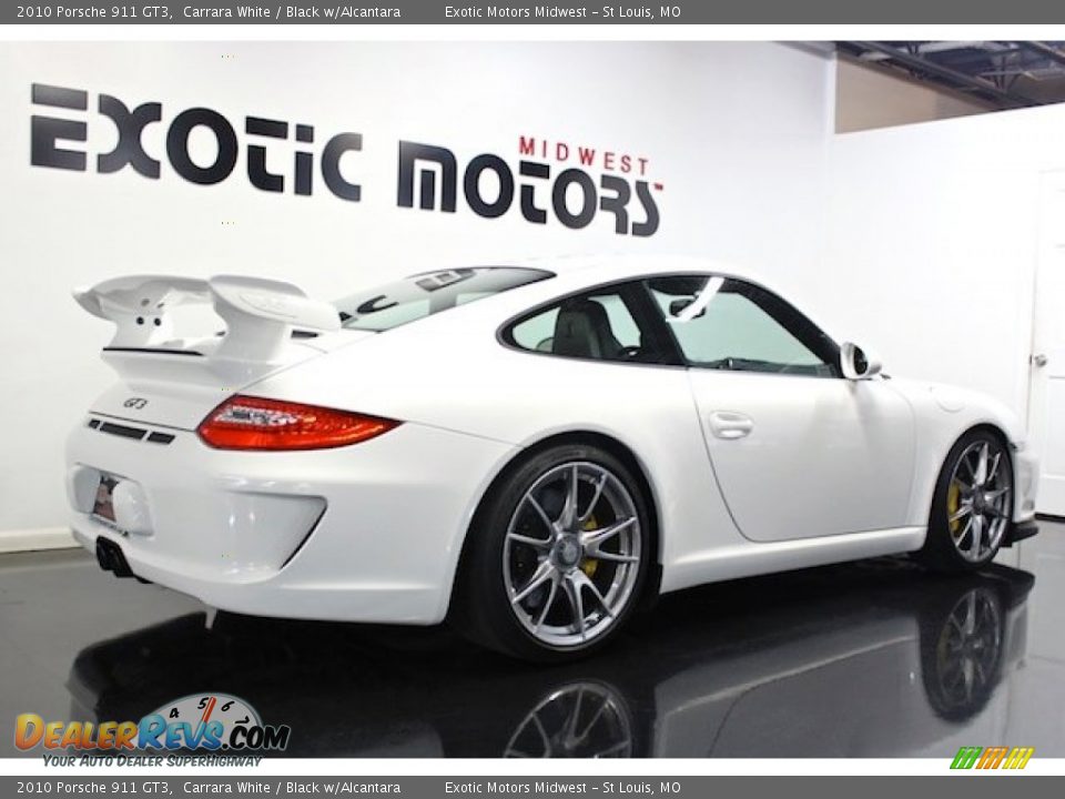 2010 Porsche 911 GT3 Carrara White / Black w/Alcantara Photo #6