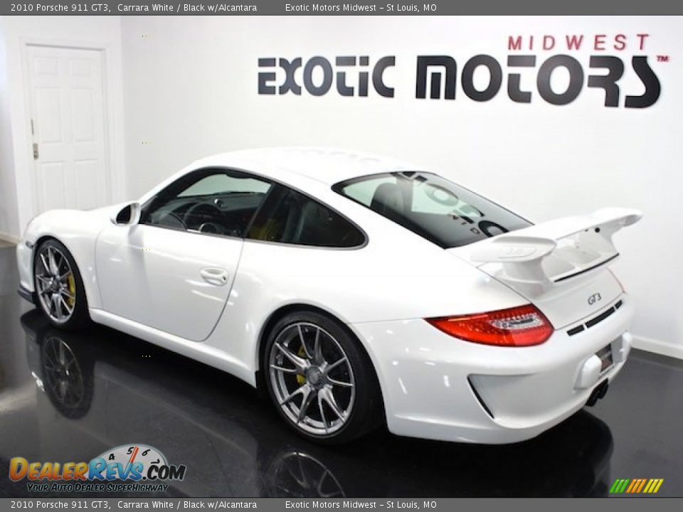 2010 Porsche 911 GT3 Carrara White / Black w/Alcantara Photo #10