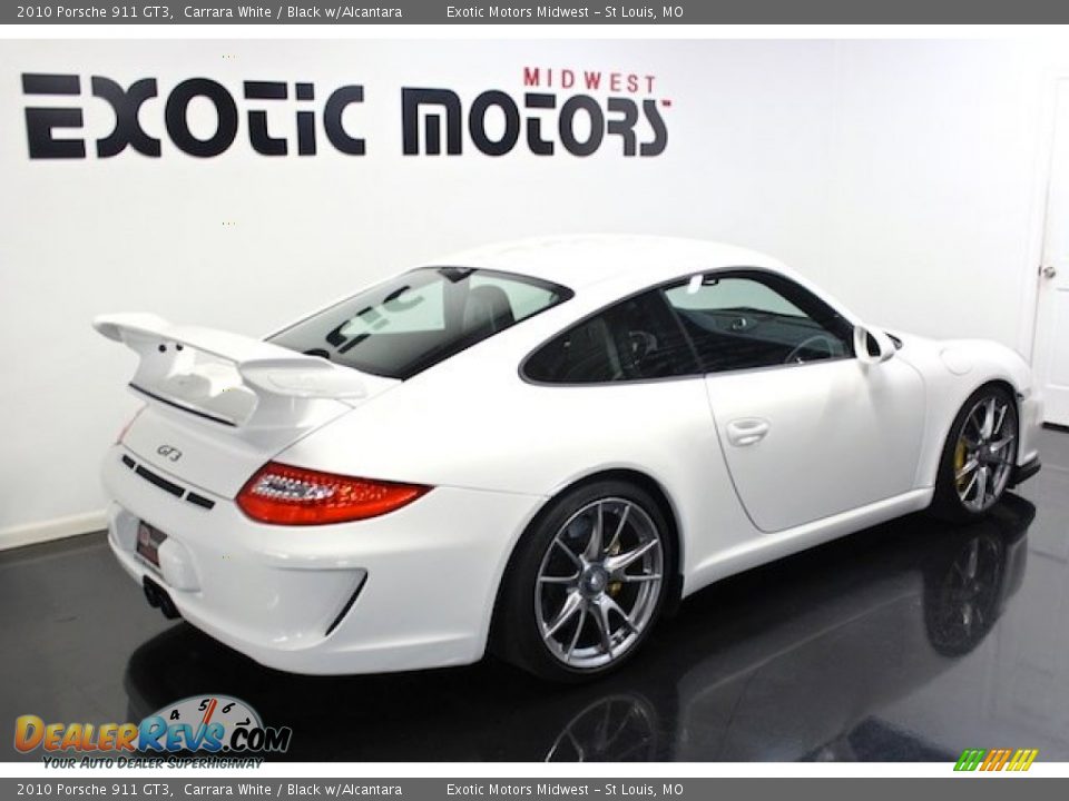 2010 Porsche 911 GT3 Carrara White / Black w/Alcantara Photo #11