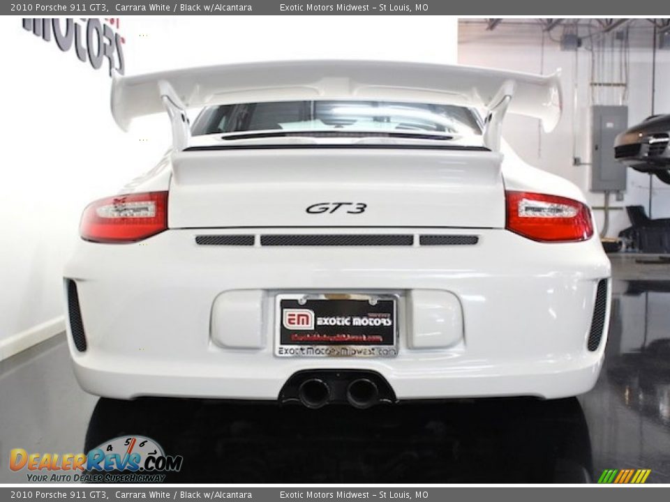 2010 Porsche 911 GT3 Carrara White / Black w/Alcantara Photo #13