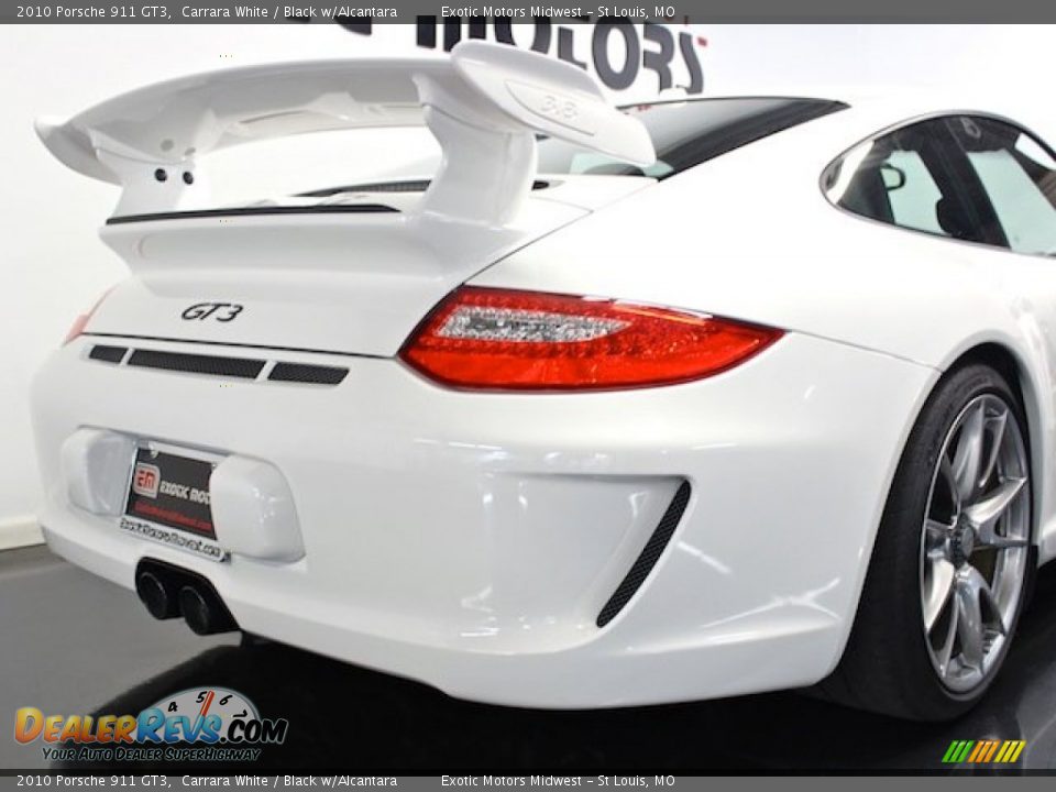2010 Porsche 911 GT3 Carrara White / Black w/Alcantara Photo #17