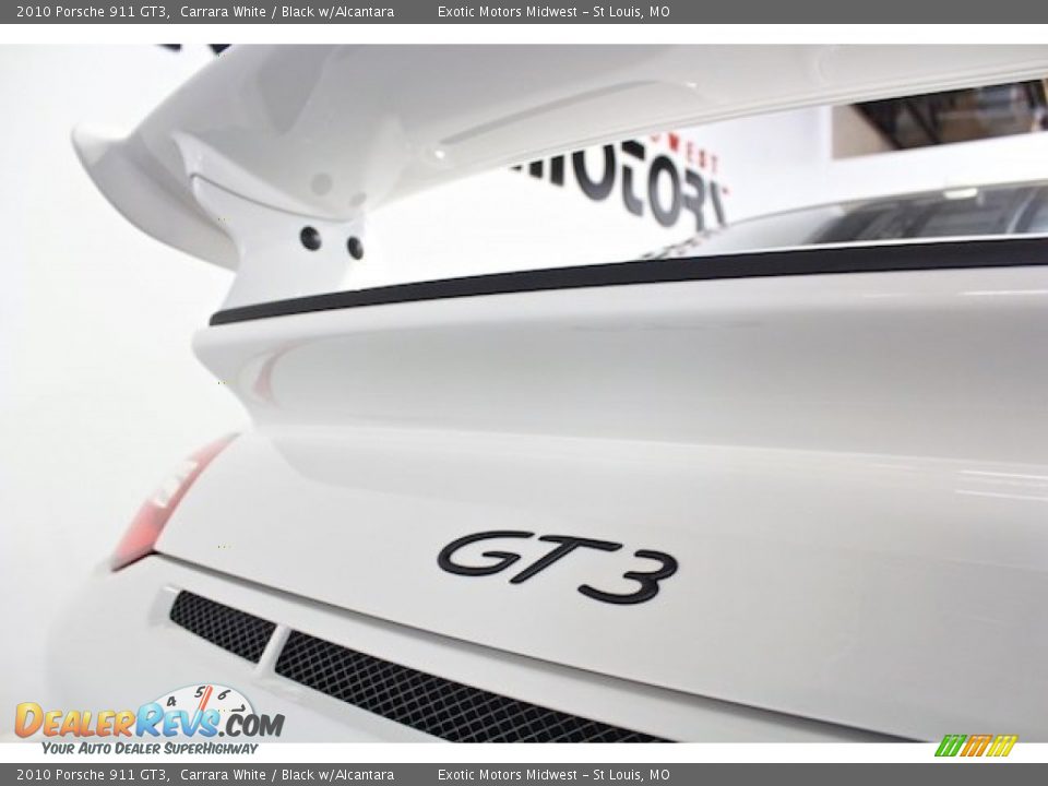2010 Porsche 911 GT3 Carrara White / Black w/Alcantara Photo #20