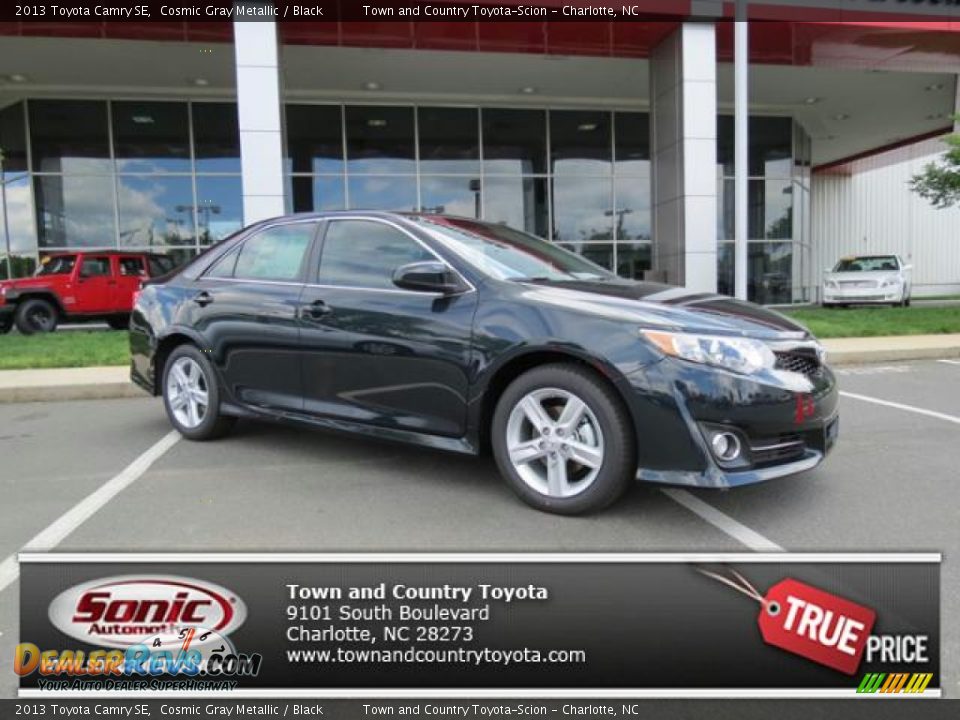 2013 Toyota Camry SE Cosmic Gray Metallic / Black Photo #1