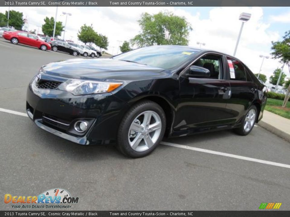 2013 Toyota Camry SE Cosmic Gray Metallic / Black Photo #3