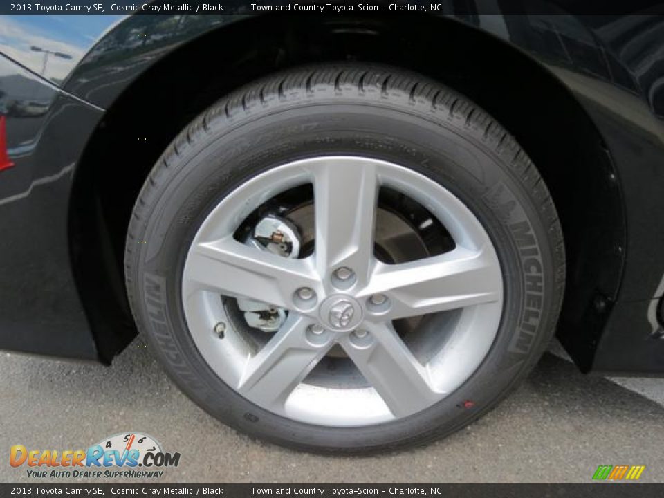 2013 Toyota Camry SE Cosmic Gray Metallic / Black Photo #4