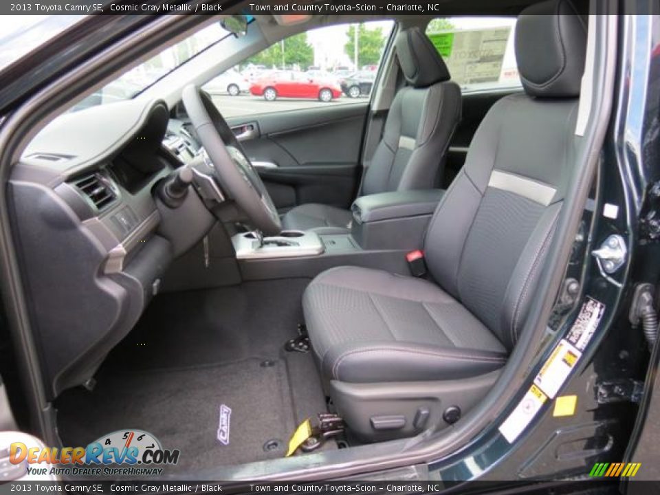 2013 Toyota Camry SE Cosmic Gray Metallic / Black Photo #9