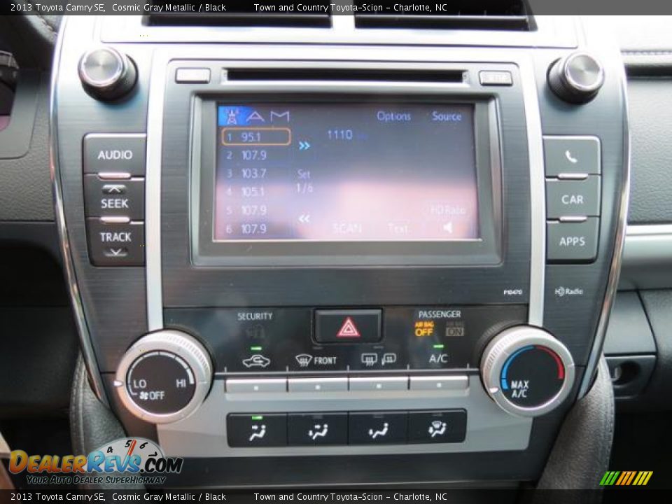 2013 Toyota Camry SE Cosmic Gray Metallic / Black Photo #16