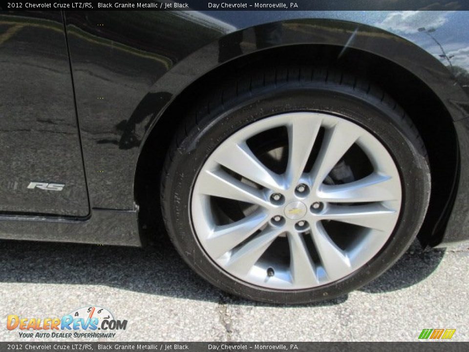 2012 Chevrolet Cruze LTZ/RS Black Granite Metallic / Jet Black Photo #3