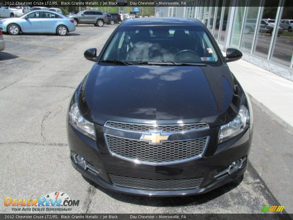 2012 Chevrolet Cruze LTZ/RS Black Granite Metallic / Jet Black Photo #4
