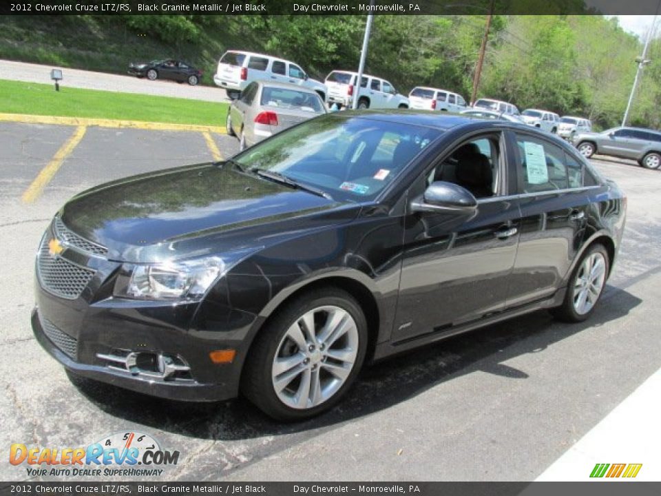 2012 Chevrolet Cruze LTZ/RS Black Granite Metallic / Jet Black Photo #5