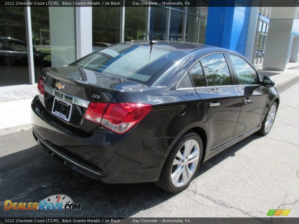 2012 Chevrolet Cruze LTZ/RS Black Granite Metallic / Jet Black Photo #8