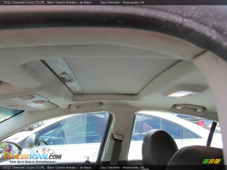 2012 Chevrolet Cruze LTZ/RS Black Granite Metallic / Jet Black Photo #9