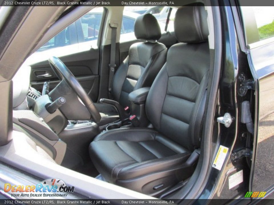 2012 Chevrolet Cruze LTZ/RS Black Granite Metallic / Jet Black Photo #10