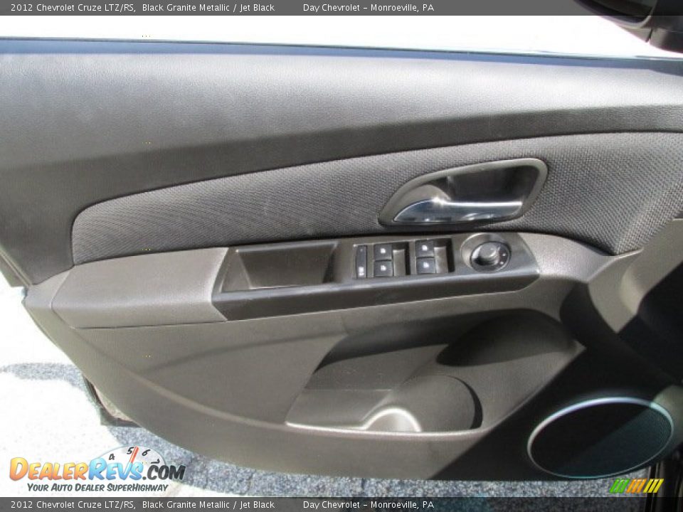 2012 Chevrolet Cruze LTZ/RS Black Granite Metallic / Jet Black Photo #12