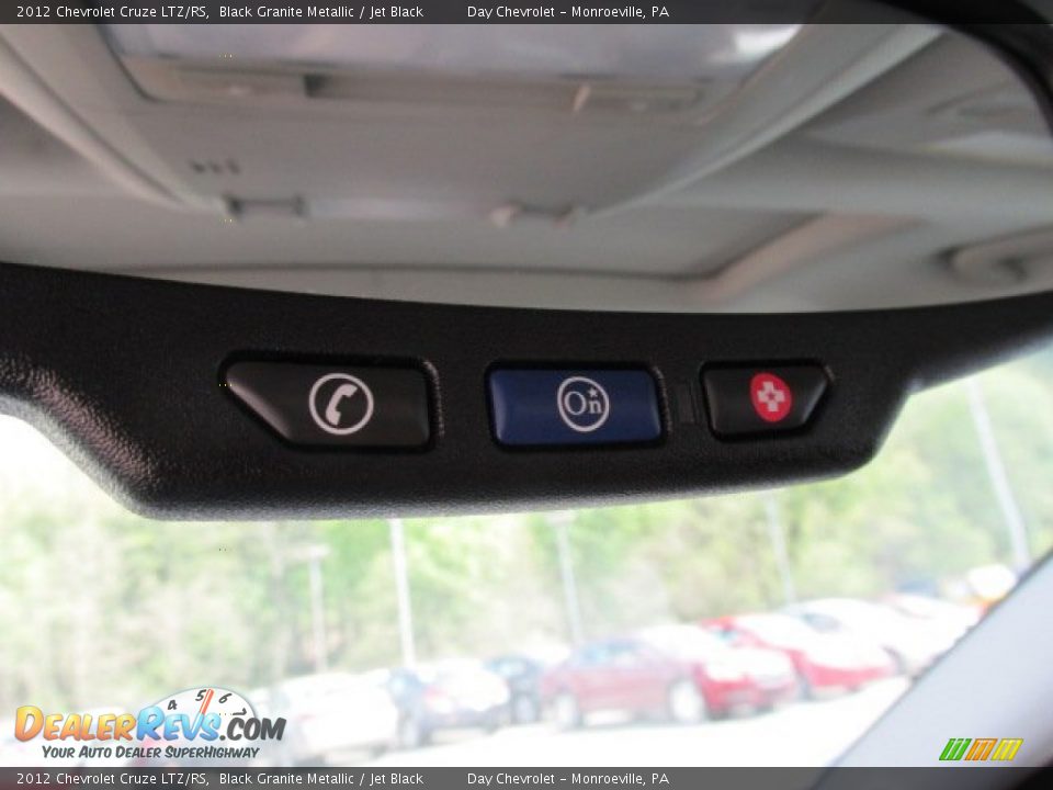2012 Chevrolet Cruze LTZ/RS Black Granite Metallic / Jet Black Photo #15