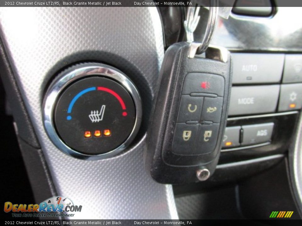 2012 Chevrolet Cruze LTZ/RS Black Granite Metallic / Jet Black Photo #16