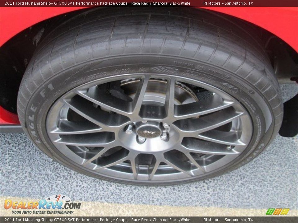 2011 Ford Mustang Shelby GT500 SVT Performance Package Coupe Wheel Photo #8