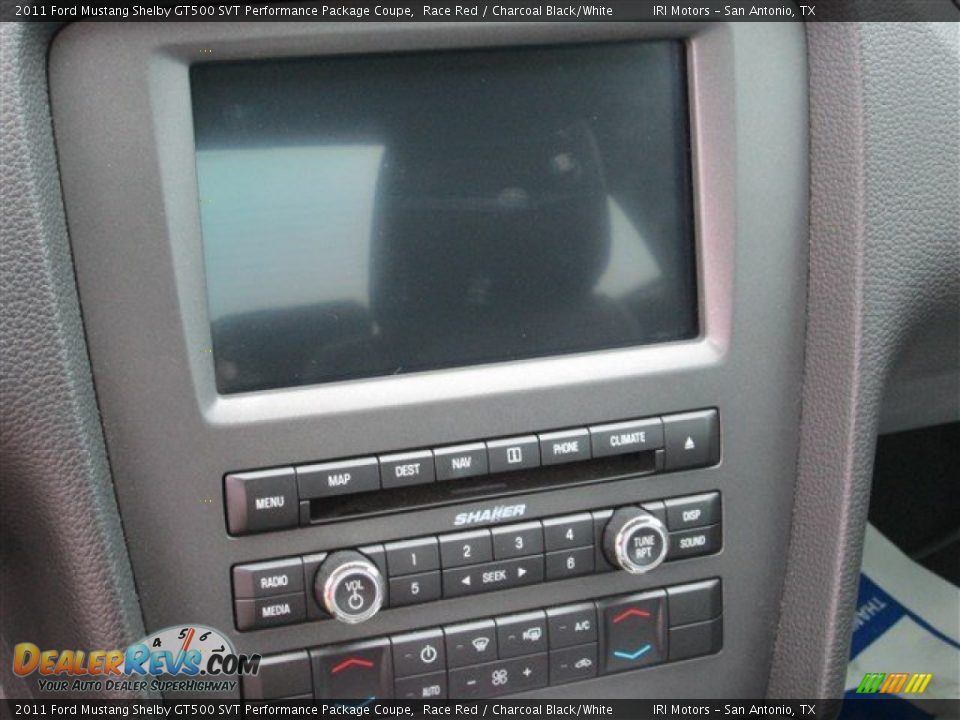 Controls of 2011 Ford Mustang Shelby GT500 SVT Performance Package Coupe Photo #16
