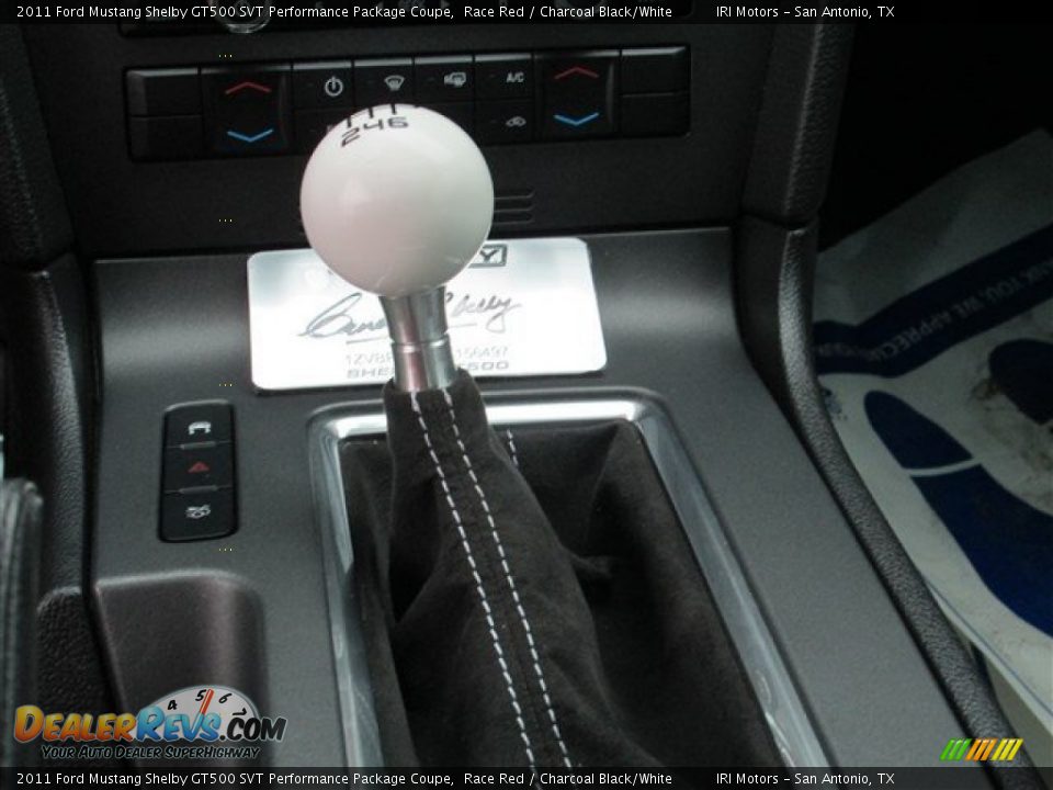 2011 Ford Mustang Shelby GT500 SVT Performance Package Coupe Shifter Photo #18