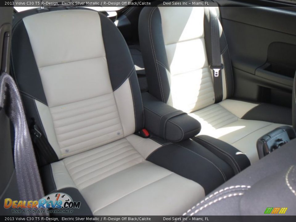 Rear Seat of 2013 Volvo C30 T5 R-Design Photo #11