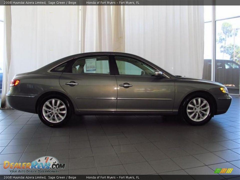 2008 Hyundai Azera Limited Sage Green / Beige Photo #2
