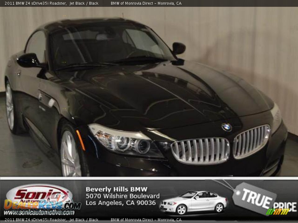 2011 BMW Z4 sDrive35i Roadster Jet Black / Black Photo #1
