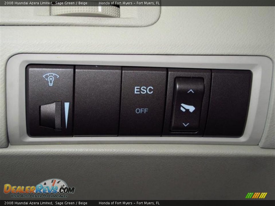 2008 Hyundai Azera Limited Sage Green / Beige Photo #21