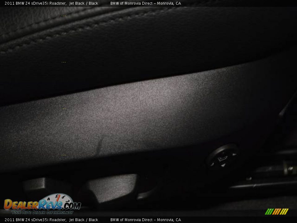 2011 BMW Z4 sDrive35i Roadster Jet Black / Black Photo #7