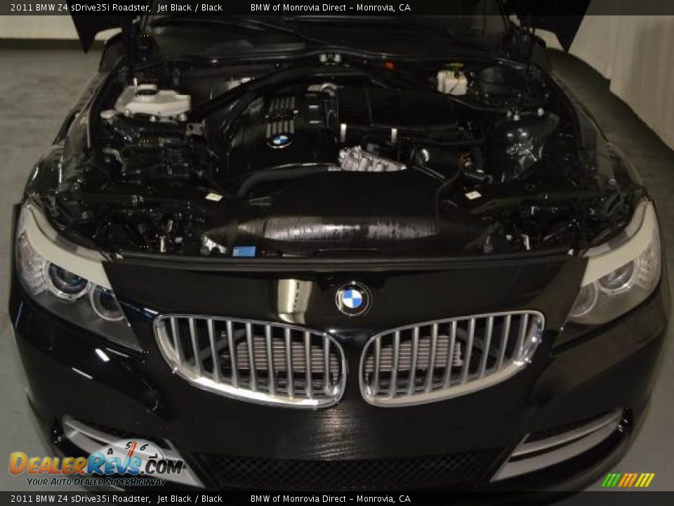 2011 BMW Z4 sDrive35i Roadster Jet Black / Black Photo #8