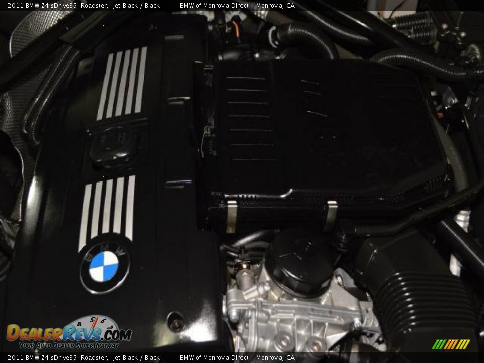 2011 BMW Z4 sDrive35i Roadster Jet Black / Black Photo #9