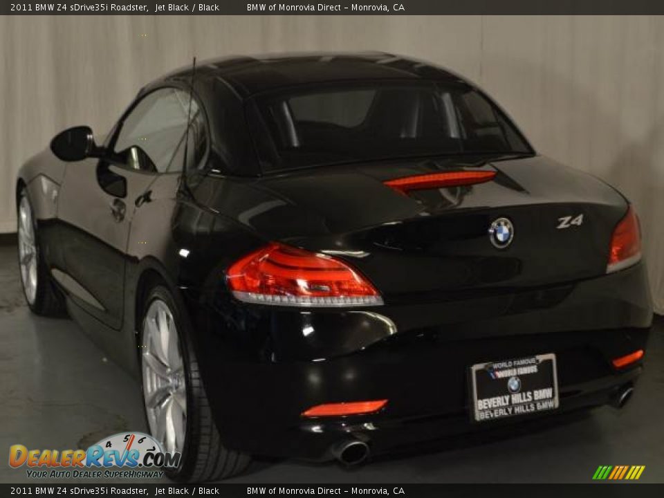 2011 BMW Z4 sDrive35i Roadster Jet Black / Black Photo #10