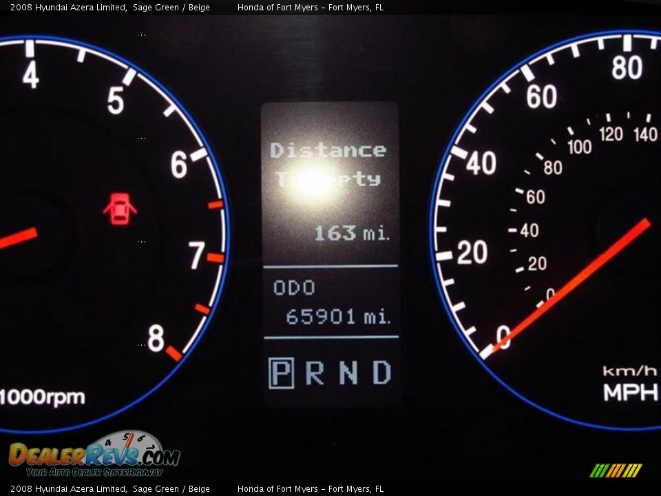 2008 Hyundai Azera Limited Sage Green / Beige Photo #25