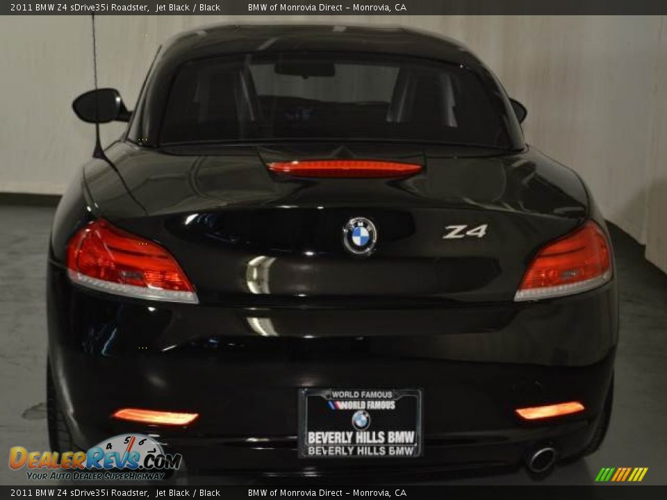2011 BMW Z4 sDrive35i Roadster Jet Black / Black Photo #11
