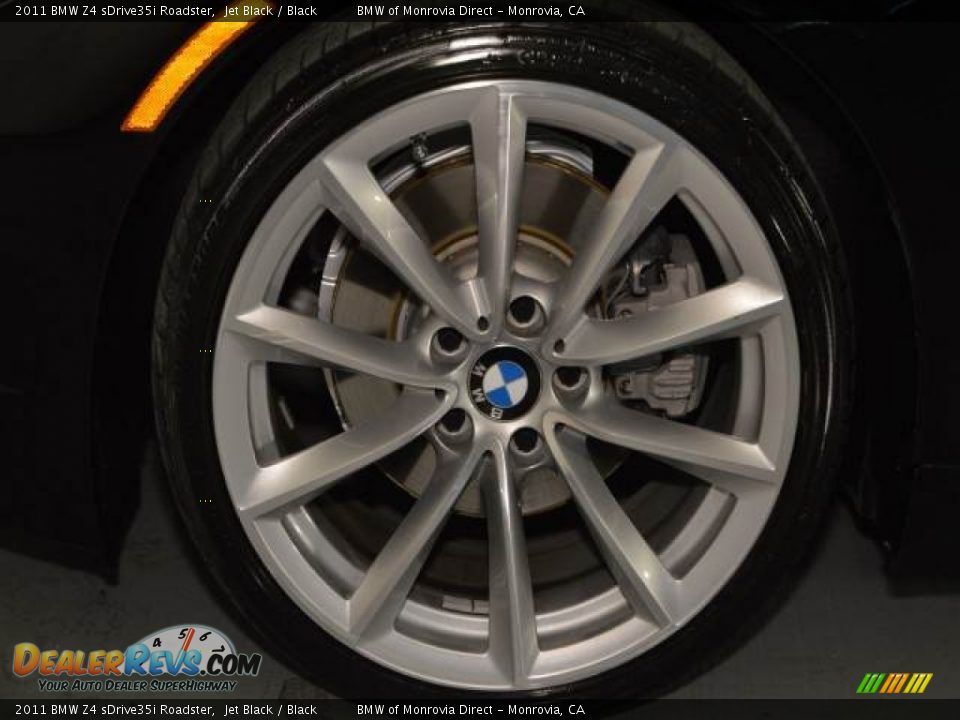 2011 BMW Z4 sDrive35i Roadster Jet Black / Black Photo #12