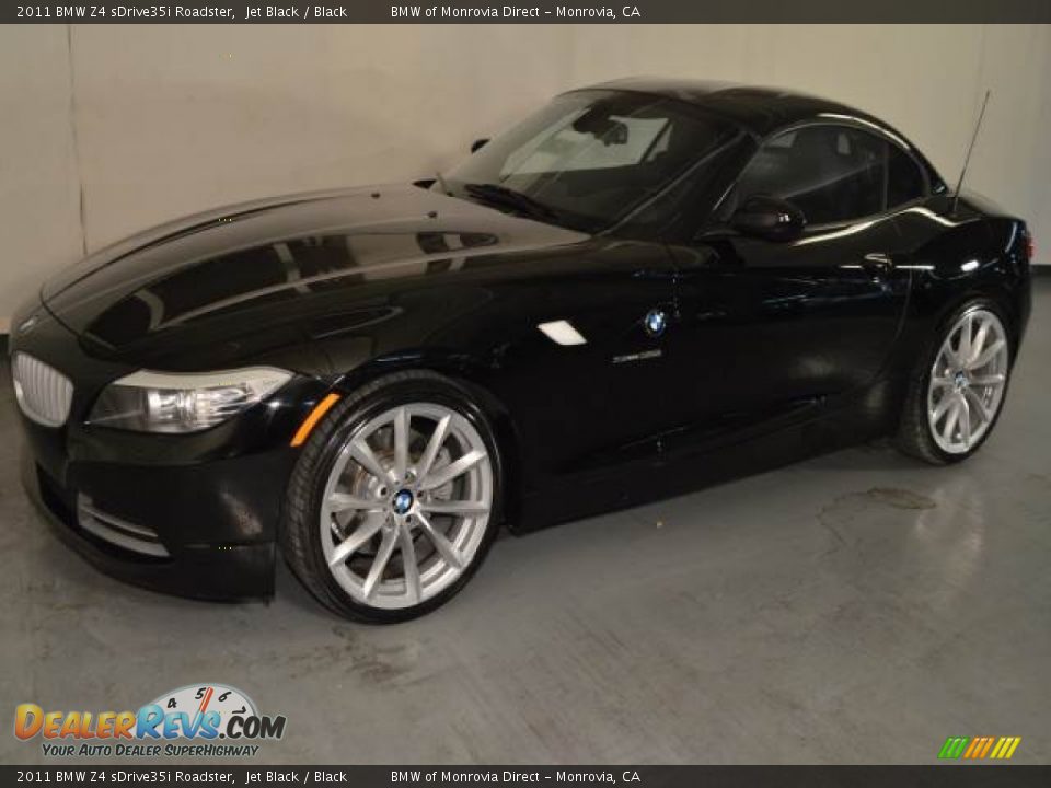 2011 BMW Z4 sDrive35i Roadster Jet Black / Black Photo #13