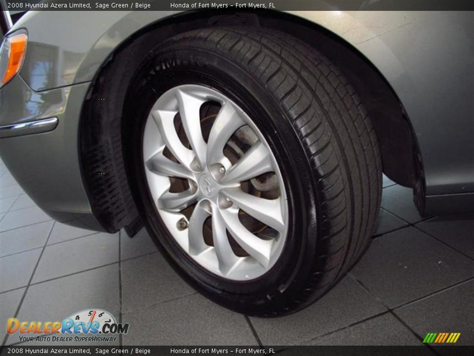 2008 Hyundai Azera Limited Sage Green / Beige Photo #26