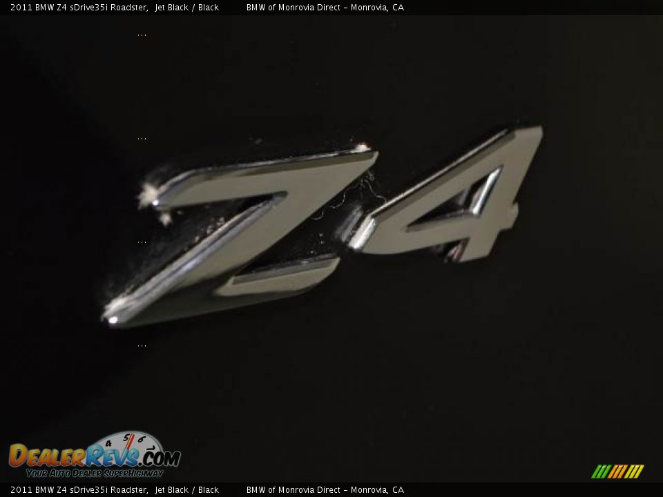 2011 BMW Z4 sDrive35i Roadster Jet Black / Black Photo #14