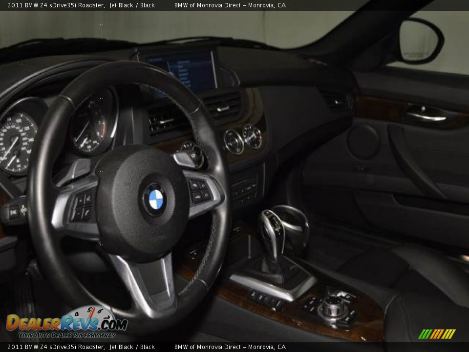 2011 BMW Z4 sDrive35i Roadster Jet Black / Black Photo #16